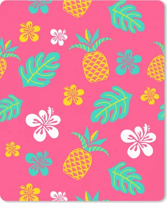 Produktbild von MuchoWow® Mauspad Mousepad Sommer - Muster - Ananas 19x23 cm - Mousepads - Maus Mat - Pad - Mausunterlage - Mauspads - Spielen