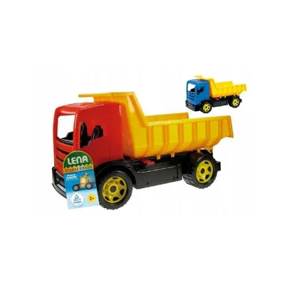 Image de Benne de voiture à 2 essieux en plastique 62cm 24m+
