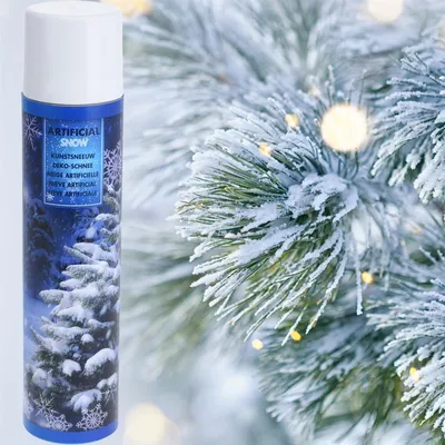 Produktbild von 300ml Schneespray Weihnachtsbaum - Schnee Spray Baum Kunstschnee Dekoschnee Spraydose Snow Foam Weihnachtsdeko