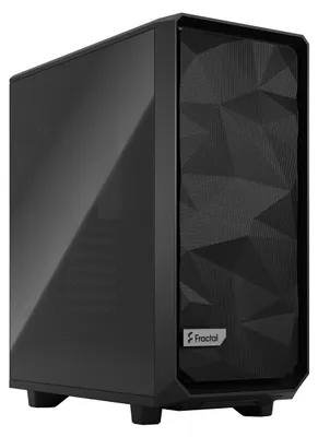 Produktbild von Meshify 2 Compact Black TG Dark Tint (schwarz, Tempered Glass)