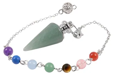 Productafbeelding van Chakra Pendulum met Groene Aventurijn