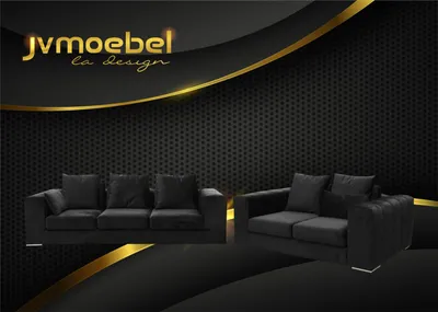 Produktbild von Sofagarnitur Big Set 32 Sitzer Textil Sofa Couch Wohnzimmer Garnitur Design Neu