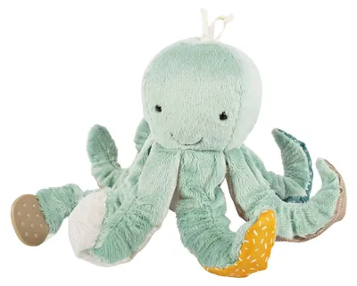 Zdjęcie produktu dla sigikid PlayQ Octopus Yellow Sunshine turkusowy zielony Aktywna zabawka