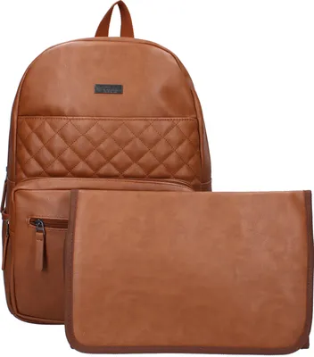 Produktbild von Vadobag Wickelrucksack Care Popular mit viel Stauraum und passender Wickelunterlage Brown One size