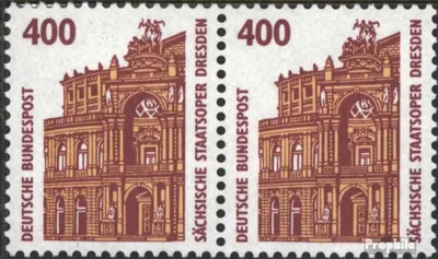 Produktbild von Briefmarken BRD (BR.Deutschland) 1991 Mi 1562wP waagerechtes Paar (kompl.Ausg.) gestempelt Sehenswürdigkeiten