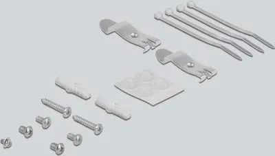 Produktbild von DeLOCK Keystone Patchpanel 4 Port grau, Grau, Metall, 87,3 mm, 112,5 mm, 45,2 mm