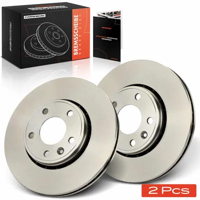 Produktbild von Frankberg 2x Bremsscheiben Vorderachse für Opel Vivaro A Pritsche/Fahrgestell Combi Renault Trafic II