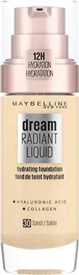 Produktbild von Maybelline Dream Satin Liquid 30 Sand, Pumpenflasche, Flüssigkeit, Beige, Sand, Licht, Mittel, Nackte Haut, Sandhaut, Neutral