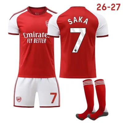 Produktbild von #7 SAKA 26-27 Arsenal at home football jersey for Kids and Adults SIZE:24