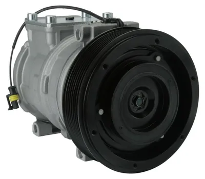 Imagen del producto de BOSCH 1 986 AD1 144 10PA17C: Compresor de aire acondicionado, refrigerante PAG 100 R134a, compatible con John Deere Serie 7000