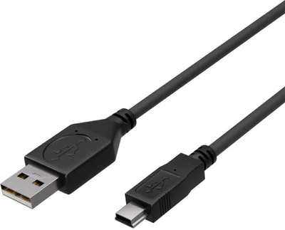 Produktbild von USB-Mini Kabel USB-A-St./USB-B-Mini 5-pin St. 1m