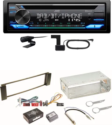 Produktbild von JVC KD-DB922BT Bluetooth DAB USB CD Einbauset für Audi A3 8L A6 4B