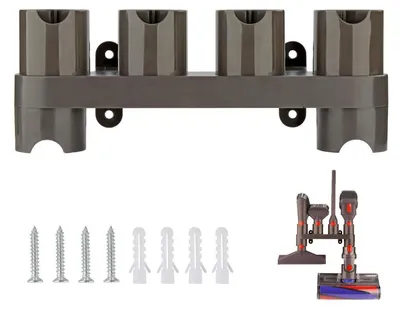 Produktbild von Wandhalterung Zubehörhalter Dyson V15 V8 V7 V10 V11 Staubsauger 6 Aufbewahrungsbuchsen