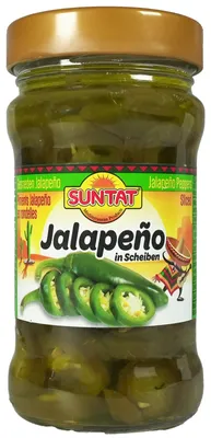 Produktbild von Suntat Jalapeno in Scheiben 320g/ATG140g