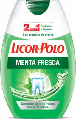 Image de Dentifrice Licor Del Polo 2 In 1 Fresh Mint 75ml