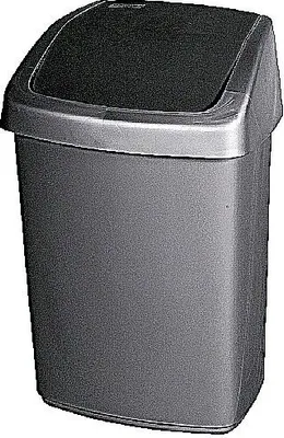 Immagine prodotto di Cestino Curver 25L per rifiuti da cucina grigio