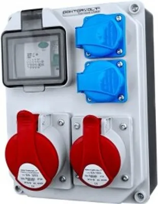 Immagine prodotto di Quadro di distribuzione dell'energia elettrica del sito Interruttore automatico HL-FI 1x16A 1x32A 2x230V franz/belg Quadro di distribuzione dell'energia elettrica del sistema Doktorvolt Scatola di distribuzione