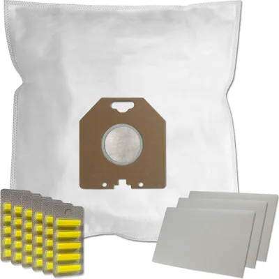 Produktbild von 30 DUFTSTÄBCHEN + 3 FILTER + 30 STAUBSAUGERBEUTEL FÜR Bomann BS/CB 913, Clatronic, CTC BS 1206, BS1206