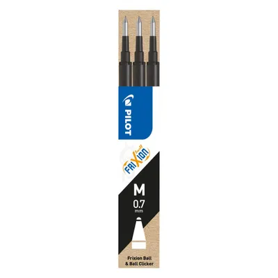 Image de Pilot Frixion Mines de rechange pour roller noir 0,7 mm (3 pièces)