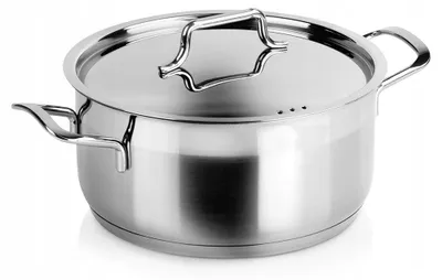 Image de Orion Casserole en acier inoxydable 20cm 3L couvercle