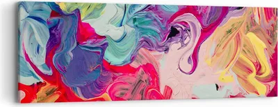 Produktbild von Bild auf Leinwand - Leinwandbild - Abstraktion modern - 90x30cm - Wand Bild - Wanddeko - Wandbilder - Leinwanddruck - Bilder - Kunstdruck - Wanddekoration - Leinwand bilder - Wandkunst - AB90x30-3877