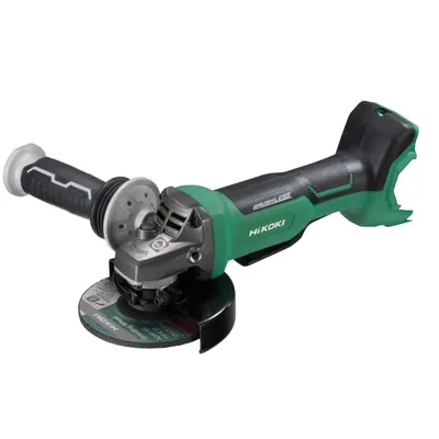 Produktbild von HiKOKI Akku-Winkelschleifer G3613DBW2Z 36 V inkl. Zusatzgriff, Spannflansch, -mutter, Stirnlochschlüssel, Schruppscheibe, HSC III Box