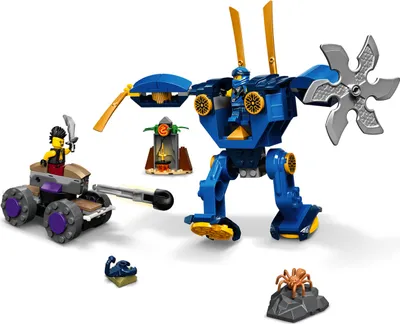 Obrázok produktu pre LEGO NINJAGO Jayov elektrorobot, Stavebnica, 4 rok / roky, Plast, 106 kusov, 310 g