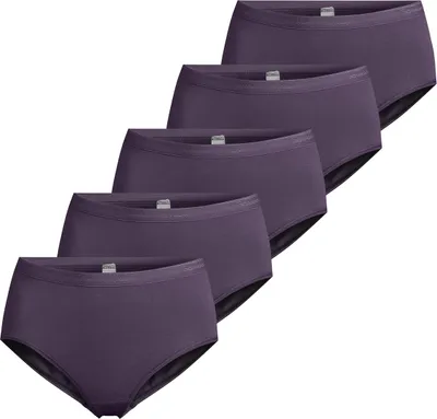 Produktbild von Speidel 5er Pack Everyday Maxi Slip Natürliche Baumwoll-Qualität, Moderner Bund mit Schriftzug, Bequemer Sitz ohne Seitennähte