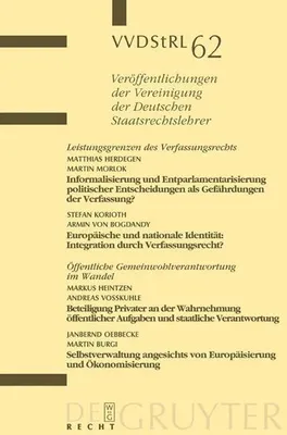 Produktbild von Leistungsgrenzen des Verfassungsrechts. Öffentliche Gemeinwohlverantwortung im Wandel