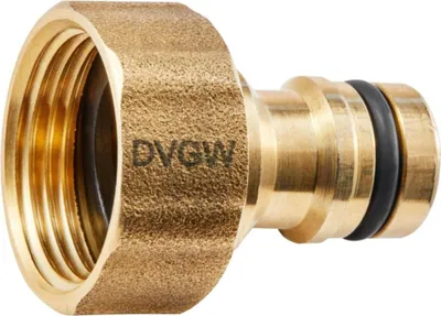 Produktbild von KARASTO Hahnstecker GEKA plus-Stecksystem KTW Messing Innengewinde G 1/2 ″