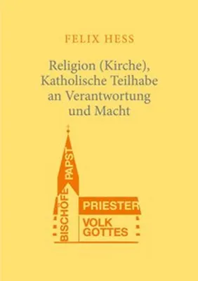 Obrázok produktu pre Religion (Kirche), Katholische Teilhabe an Verantwortung und Macht