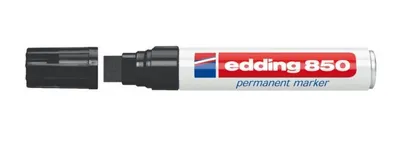 Produktbild von Dauermarker Edding 850 5-15 mm Schwarz (5 Stück)