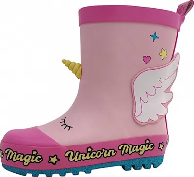 Produktbild von Leomil Mädchen Gummistiefel in Rosa, Größe 29