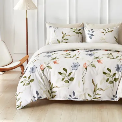 Zdjęcie produktu dla Omgoods - Komplet pościeli 135 x 200 cm, zawierający 2 poszewki na kołdrę i poszewki na poduszki
