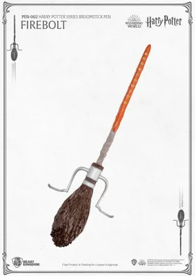Obrázok produktu pre Harry Potter Kugelschreiber Firebolt Besenstiel 29 cm