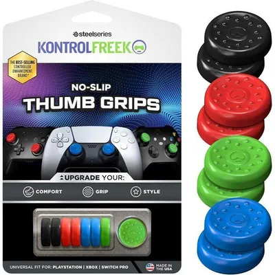 Obrázek produktu pro Balení 8 protiskluzových pogumovaných úchytů – STEELSERIES – KontrolFreek – Univerzální – Vícebarevné