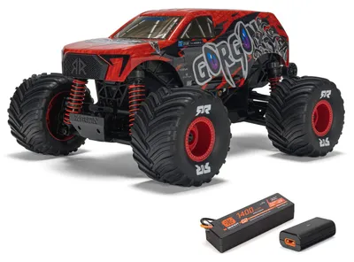 Produktbild von ARRMA 1/16 GORGON GROM 4X4 RTR Monster Truck, Off-road truck, 1:16, 1400 mAh, 1,03 kg