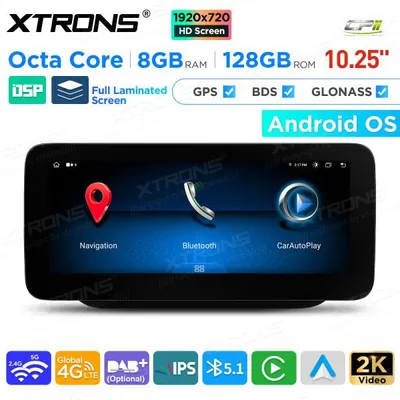 Produktbild von Xtrons QAM1245M12BR Android Multimedia Player Mercedes B-Klasse W246 10,25 Zoll