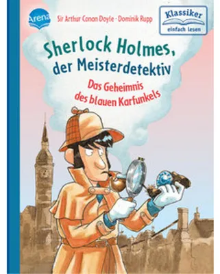 Obrázek produktu pro Sherlock Holmes, der Meisterdetektiv. Das Geheimnis des blauen Karfunkels