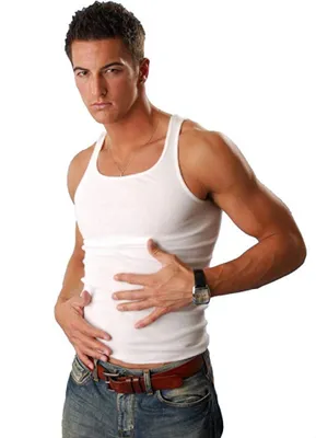 Produktbild von Cocain underwear Herren Unterhemden Feinripp kochfest trocknergeeignet weiss, Gr. :6, Menge:2 Stück