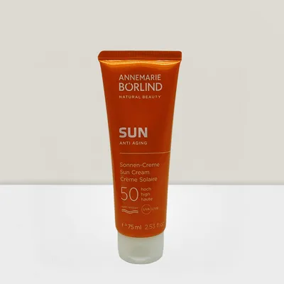 Produktbild von Annemarie Börlind SUN ANTI AGING, Sonnenschutzcreme, Tube, Feuchtigkeitsspendend, Schutz, trockene Haut, normale Haut, 75 ml, Erwachsene