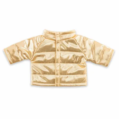 Produktbild von Corolle MC Steppjacke Golden, Jacke, Puppenjacke, Kleidung, Puppenkleidung, für alle 36 cm MA Corolle Puppen, 9000211920