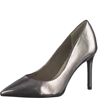 Produktbild von Tamaris Damen Pumps High Heel spitz Stiletto 1-22423-29, Größe:39 EU, Farbe:Silber
