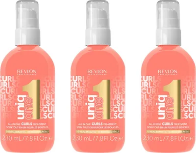 Produktbild von Uniq One All In One Curls Treatment 3x230 ml