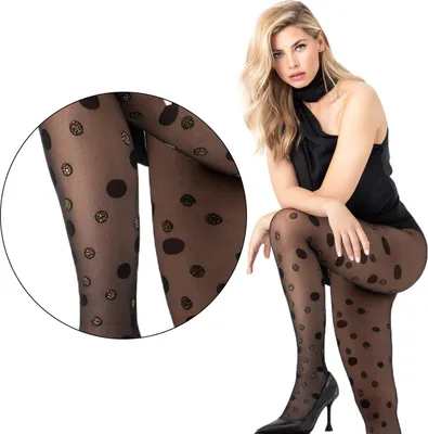 Obrázek produktu pro Fiore - Bubbles - dámské punčochové kalhoty z metalizované příze 20 den Polyester - 2