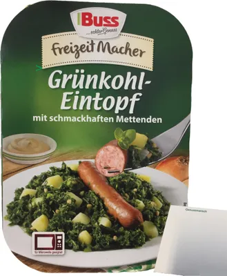 Produktbild von Buss Freizeitmacher Grünkohleintopf (300g Packung) + usy Block