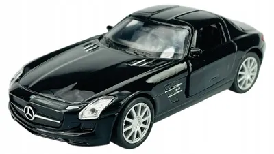 Zdjęcie produktu dla Welly, model samochodu Mercedes-Benz SLS AMG, metalowy, zabawka dla dzieci