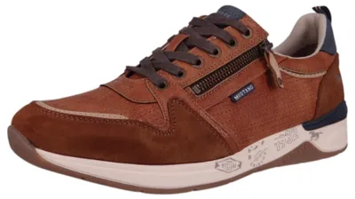 Produktbild von Mustang Sneakers Laag  Sneakers Laag - Cognac - Maat 42
