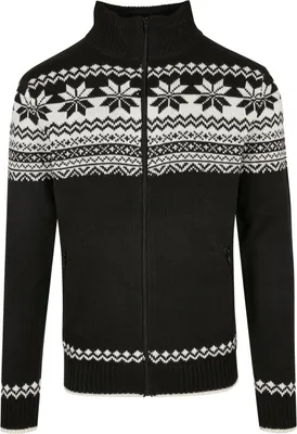 Produktbild von Brandit Norwegian Strickjacke Größe L Farbe Schwarz