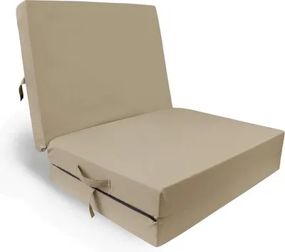 Produktbild von Famanu Klappbett Beige - Multifunktionales Gästebett